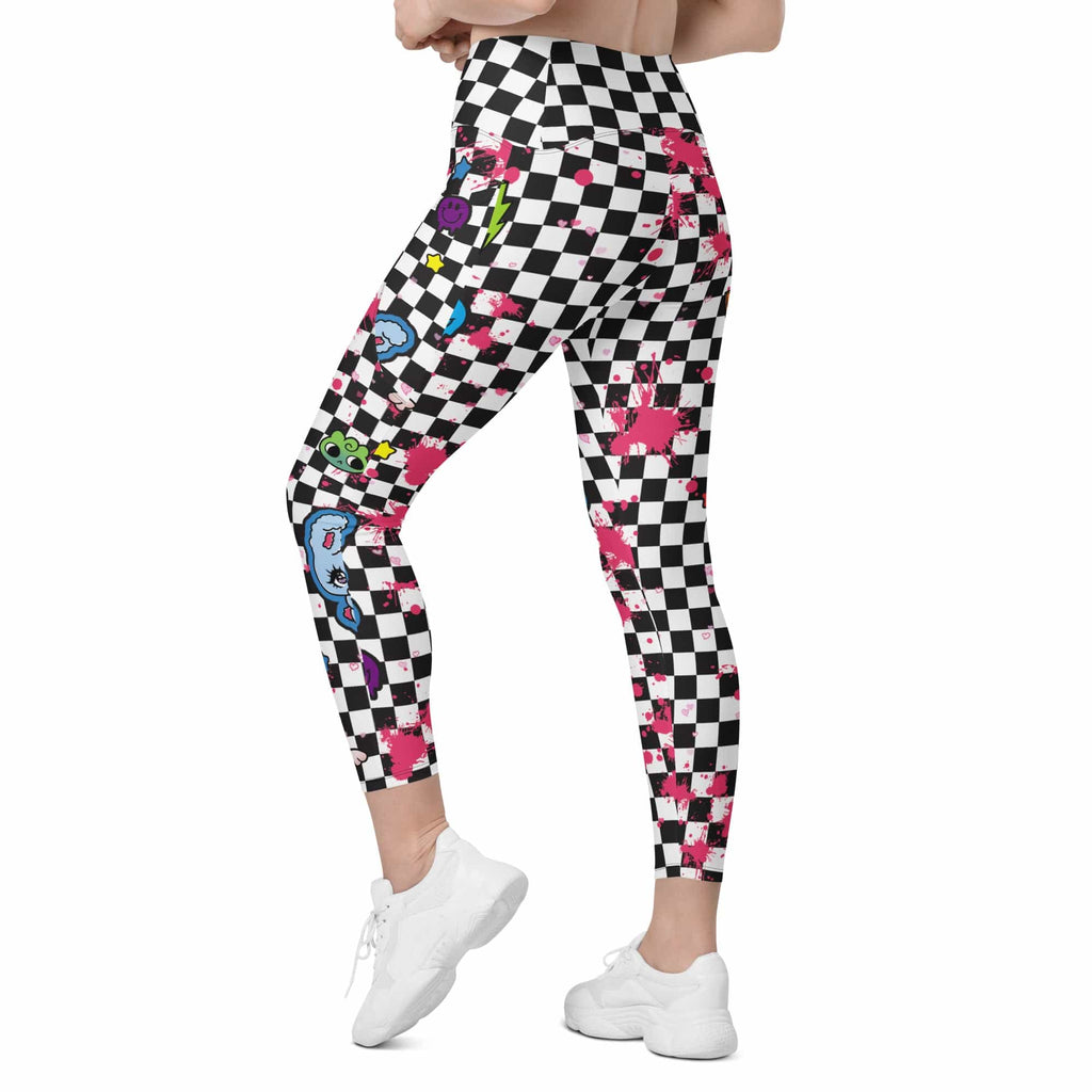 Harajuku Inspired Leggings With Pockets