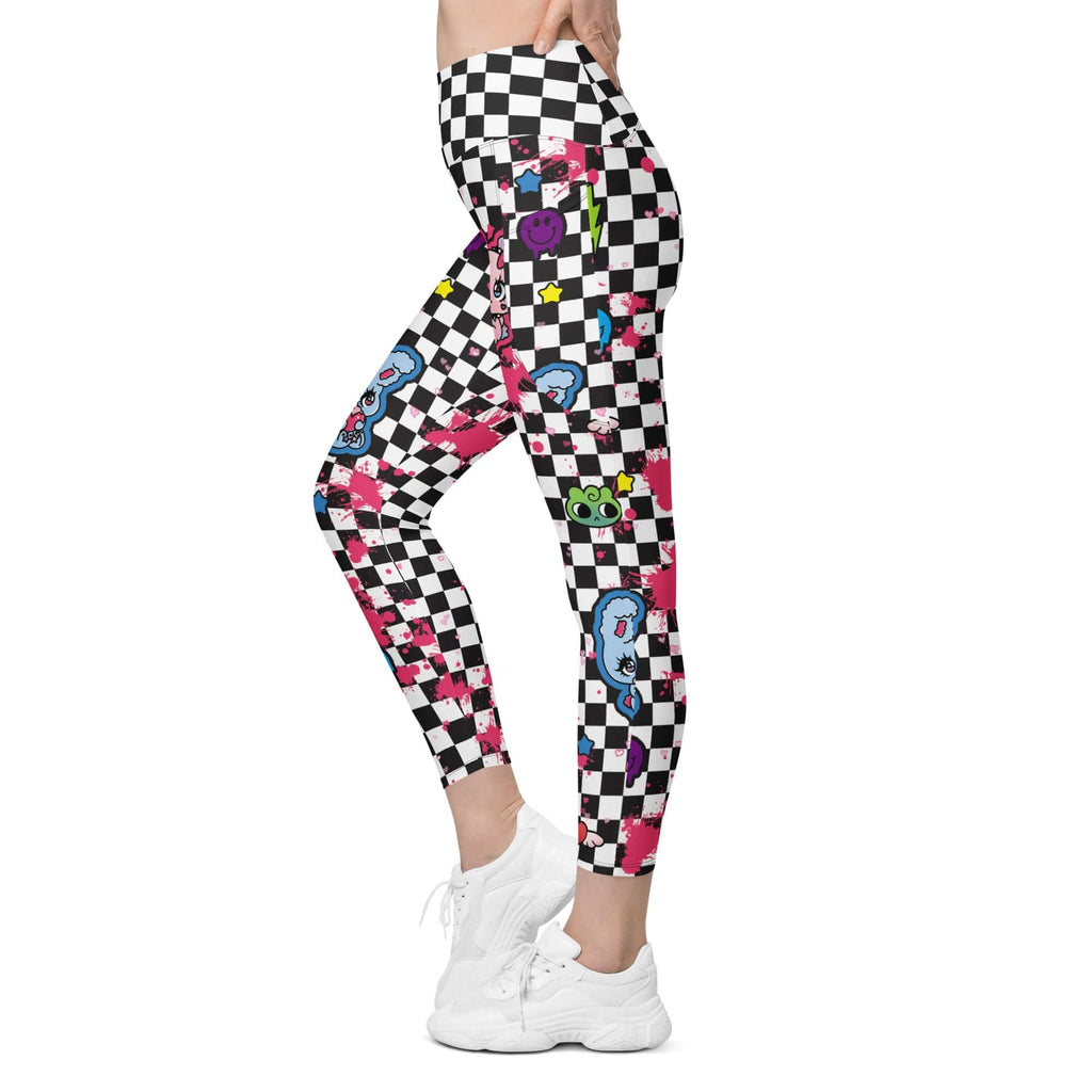 Harajuku Inspired Leggings With Pockets