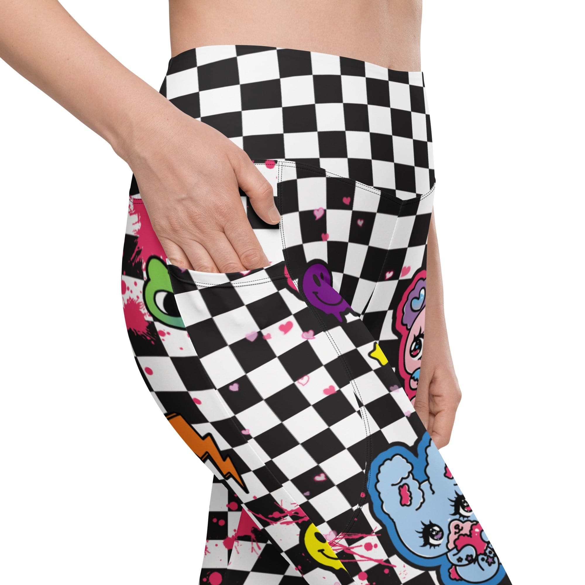 Harajuku Inspired Leggings With Pockets