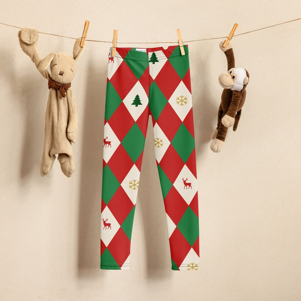 Harlequin Christmas Kid's Leggings
