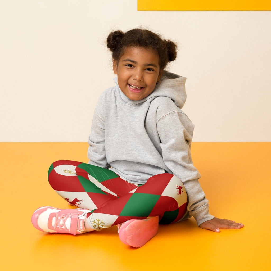 Harlequin Christmas Kid's Leggings