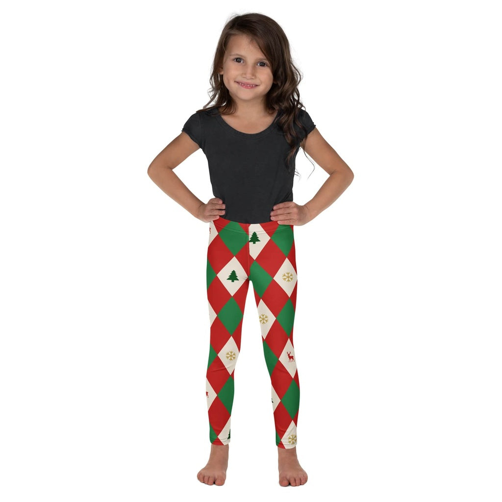 Harlequin Christmas Kid's Leggings