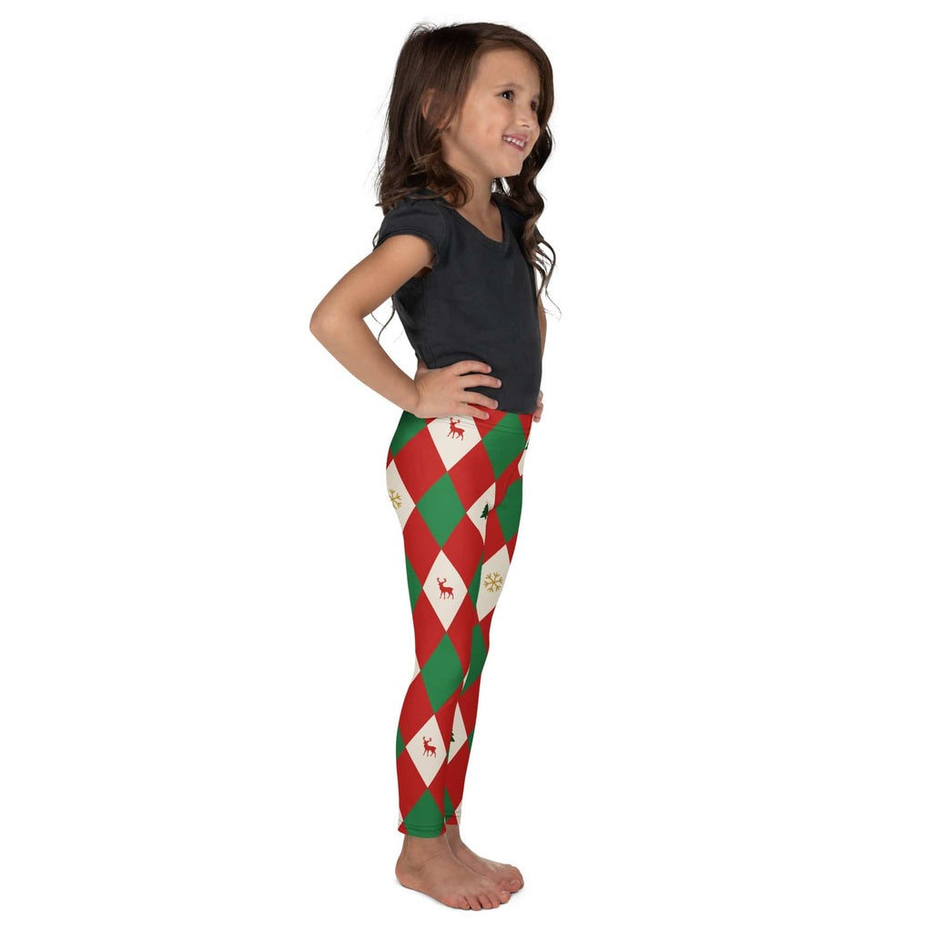 Harlequin Christmas Kid's Leggings