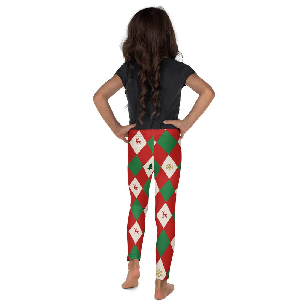 Harlequin Christmas Kid's Leggings