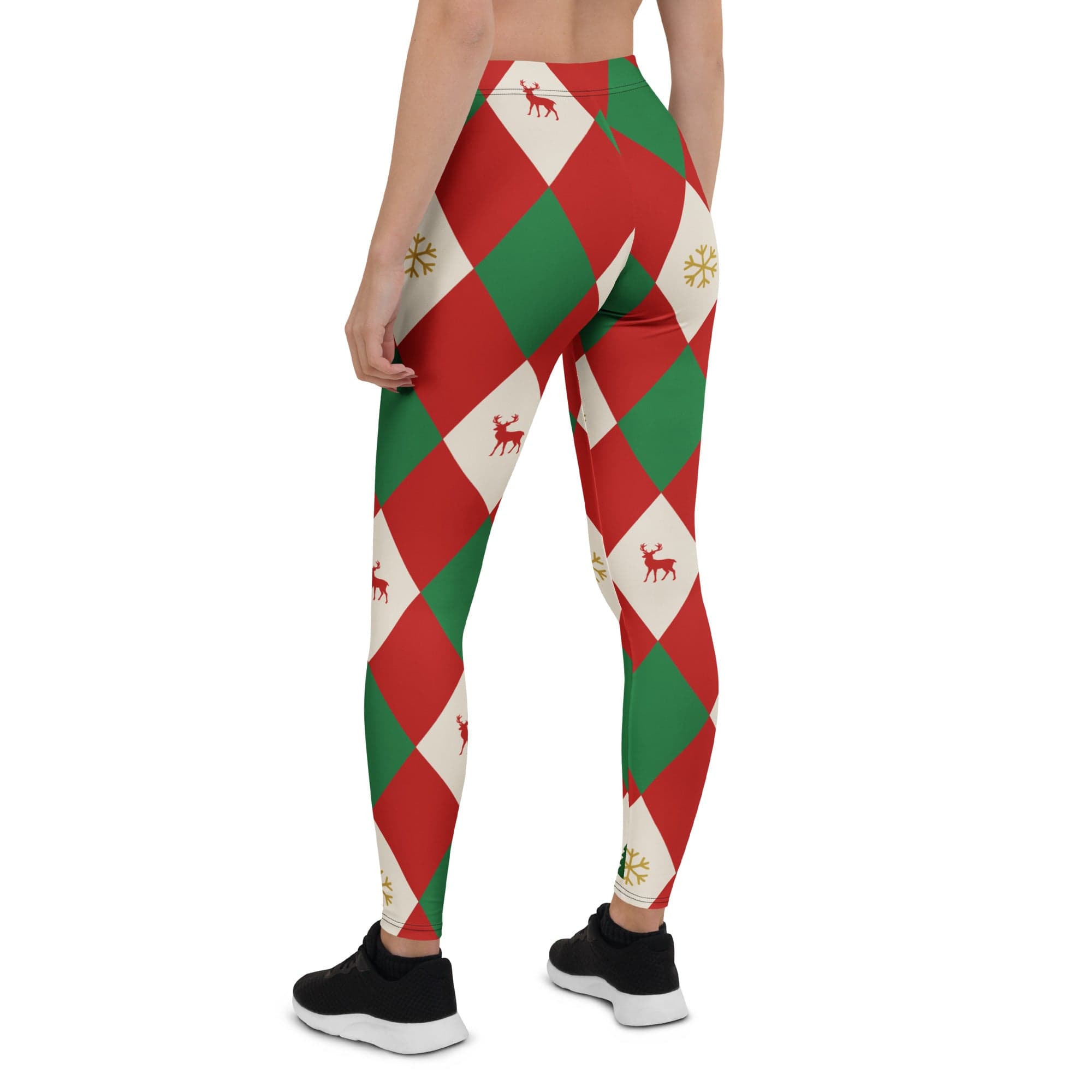 Harlequin Christmas Leggings