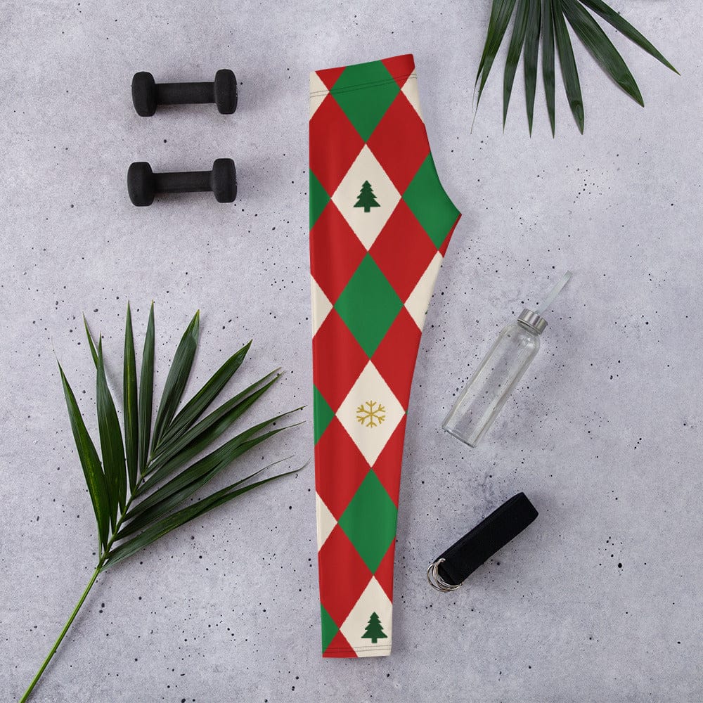 Harlequin Christmas Leggings