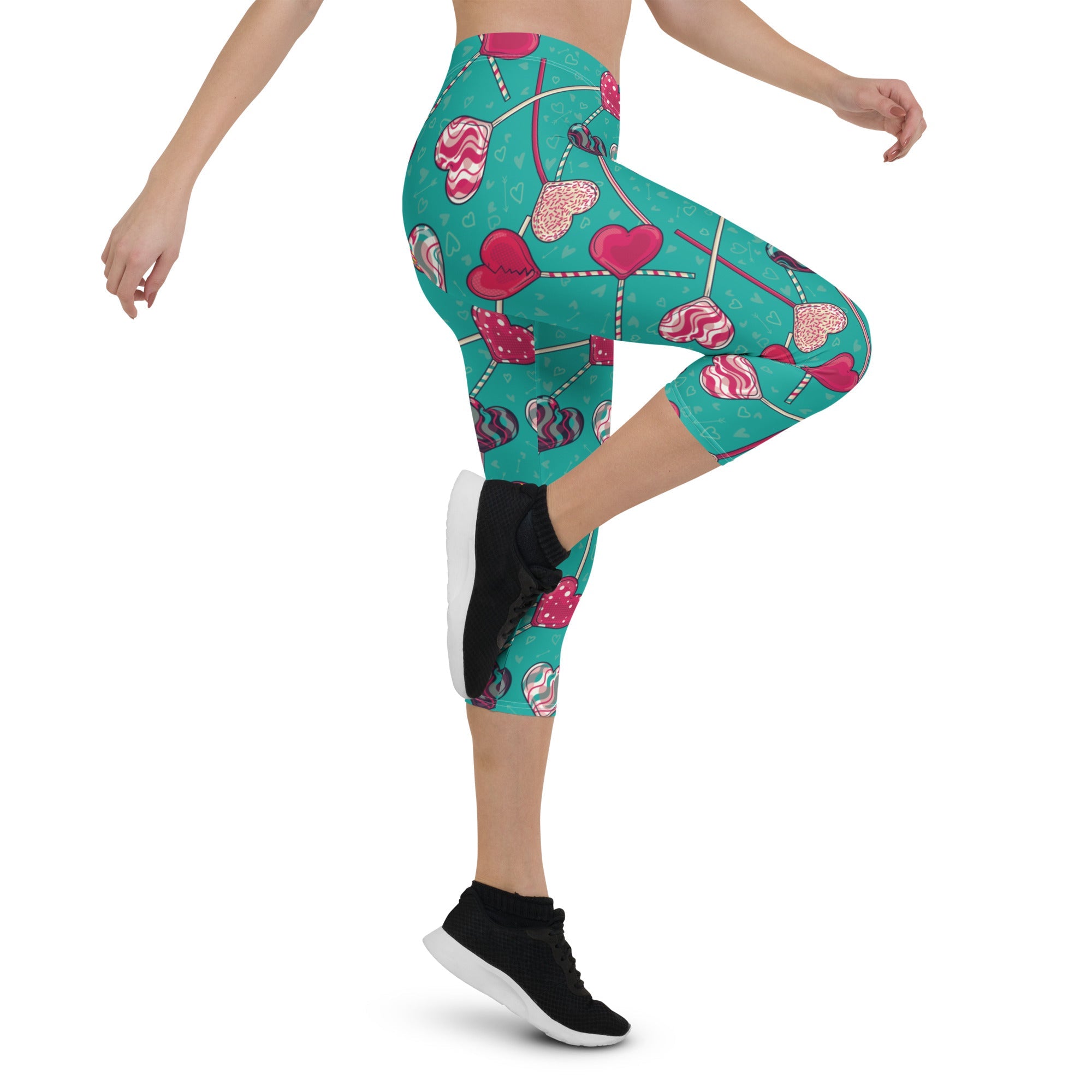 Heart Lollipop Capris