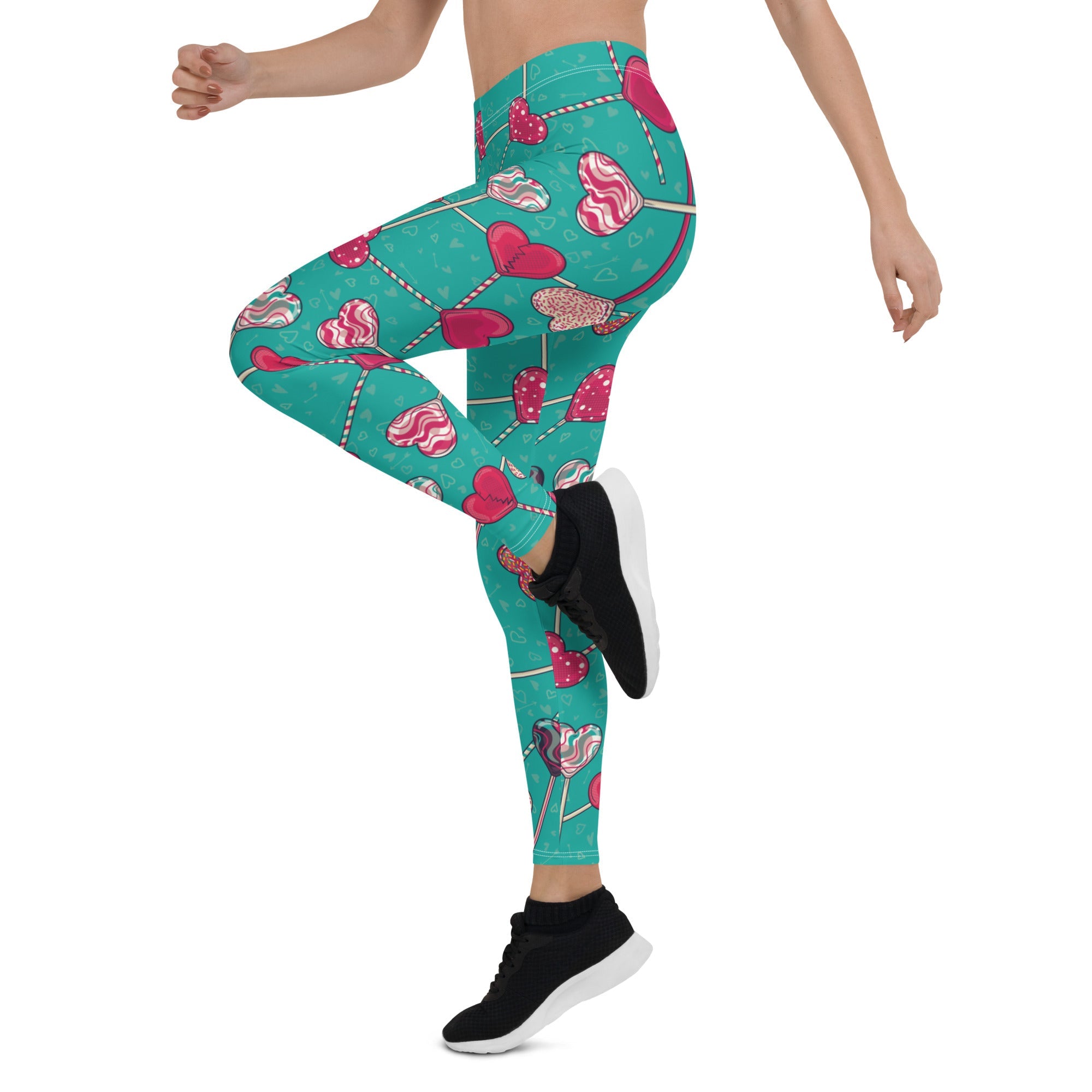 Heart Lollipop Leggings