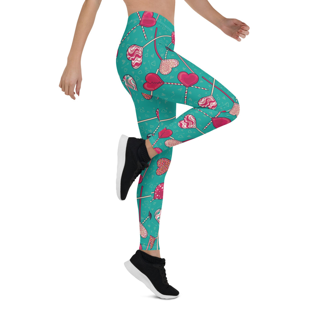 Heart Lollipop Leggings