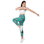 Heart Lollipop Leggings With Pockets