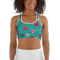 Heart Lollipop Sports Bra