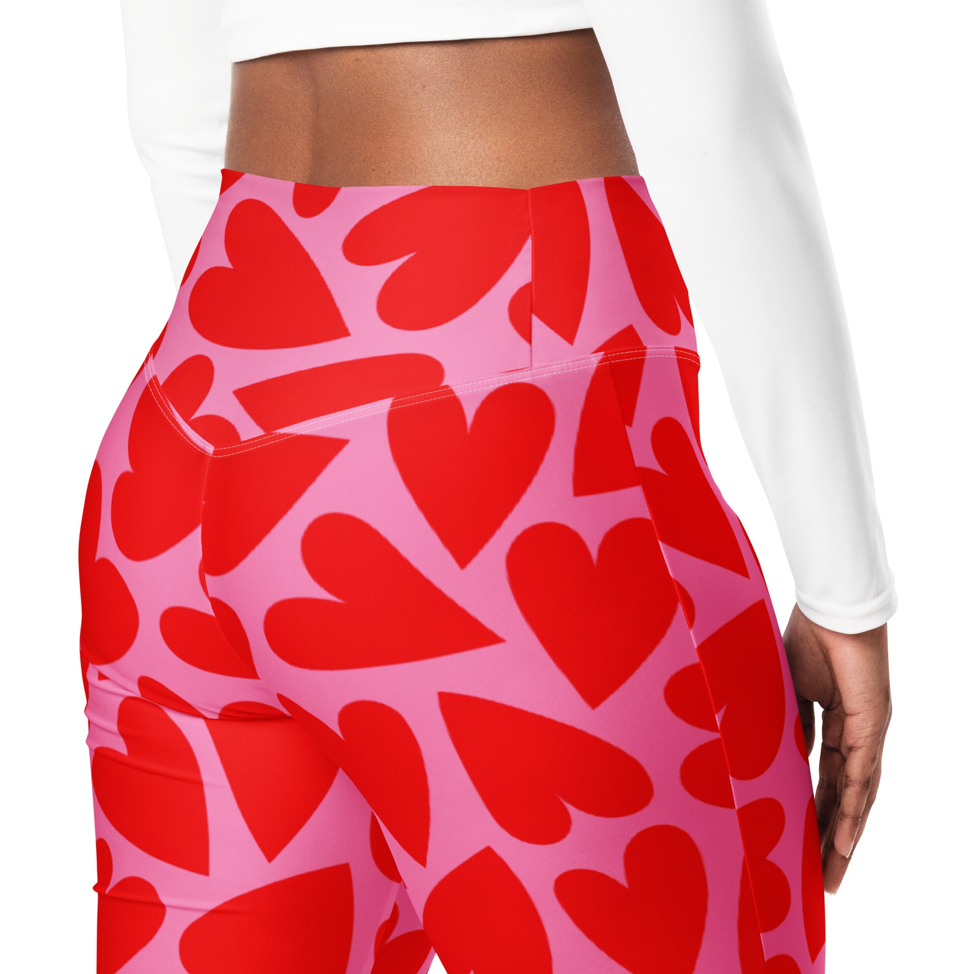 Heart Overload Flare Leggings