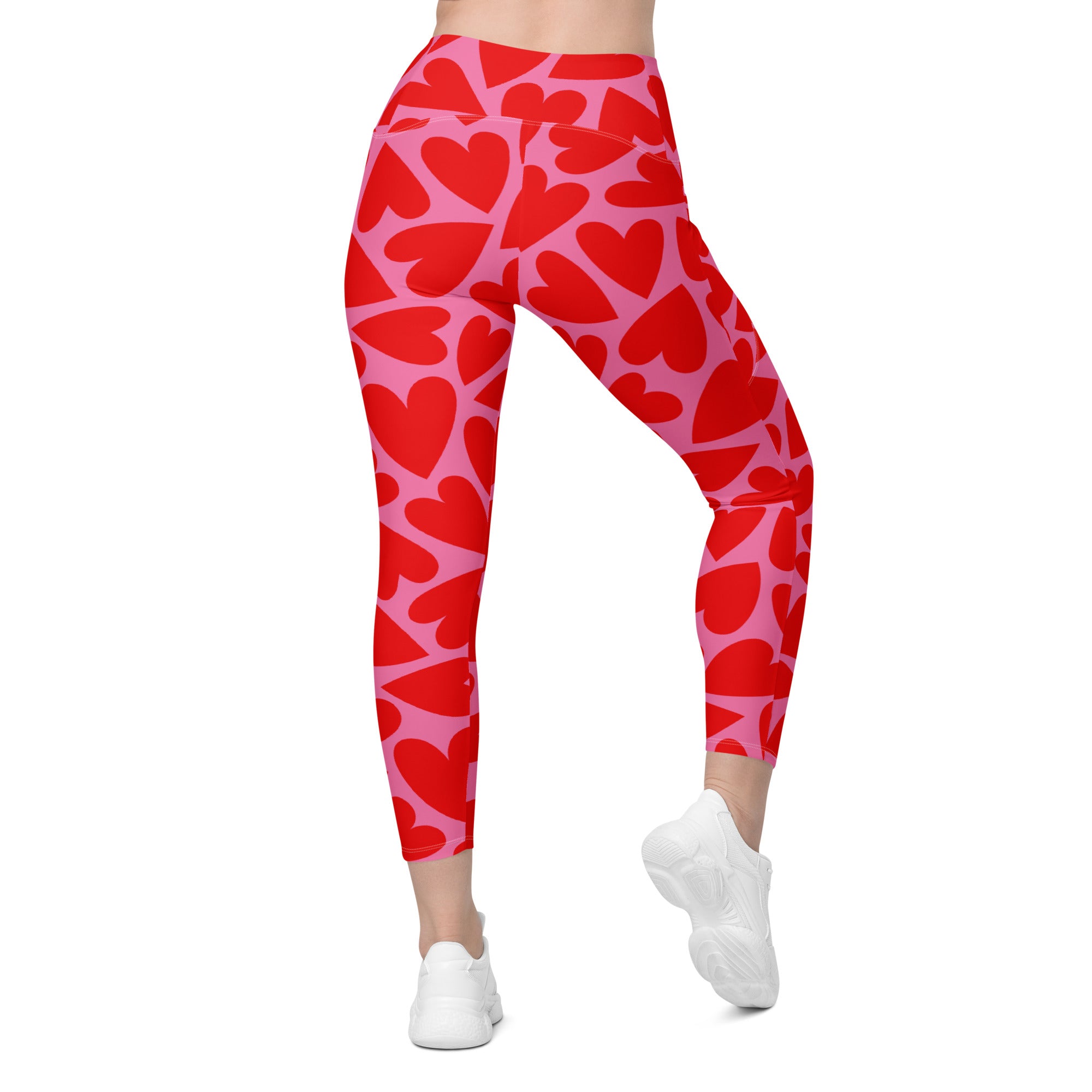 Heart Overload Leggings with Pockets