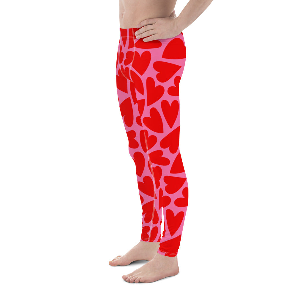 Heart Overload Men's Leggings