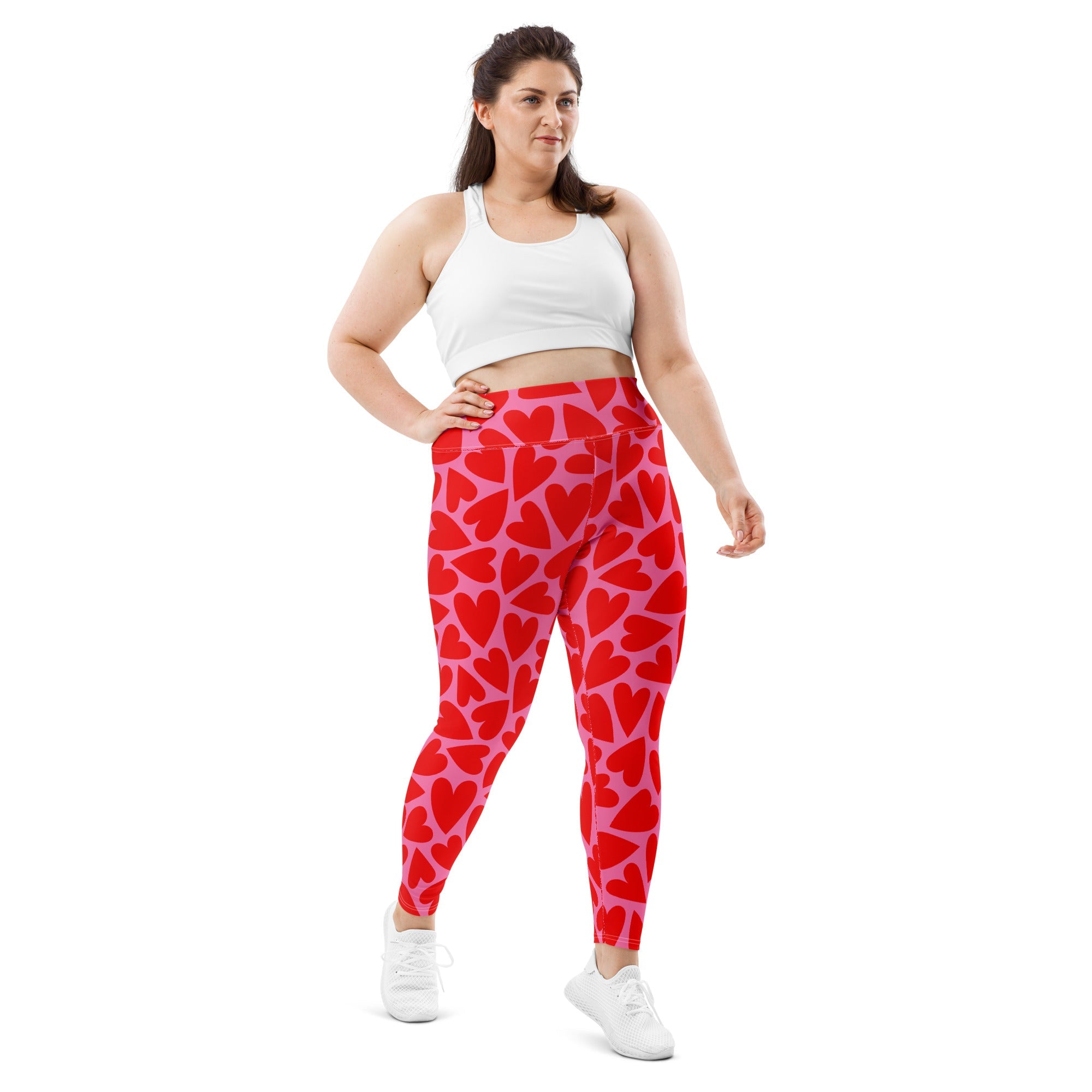 Heart Overload Plus Size Leggings