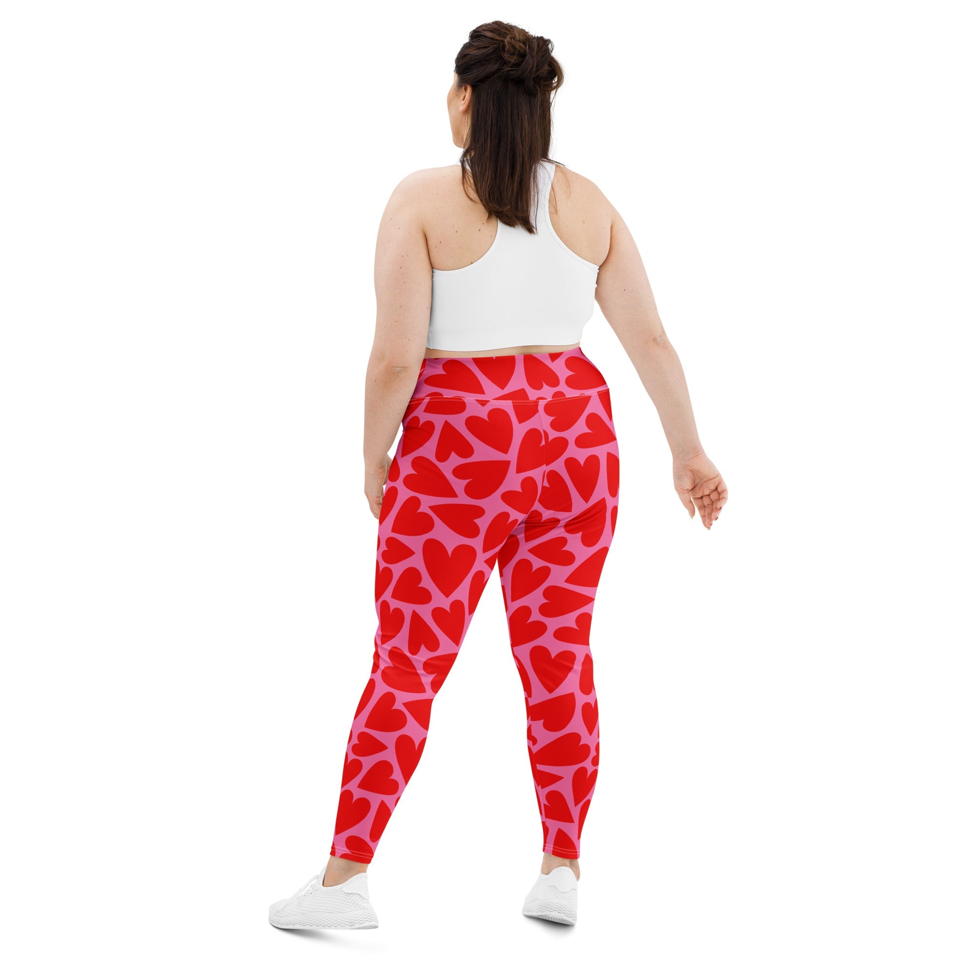 Heart Overload Plus Size Leggings