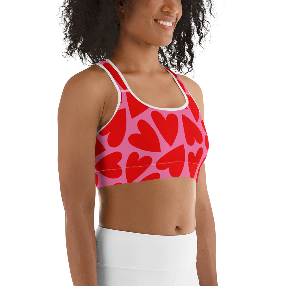 Heart Overload Sports Bra