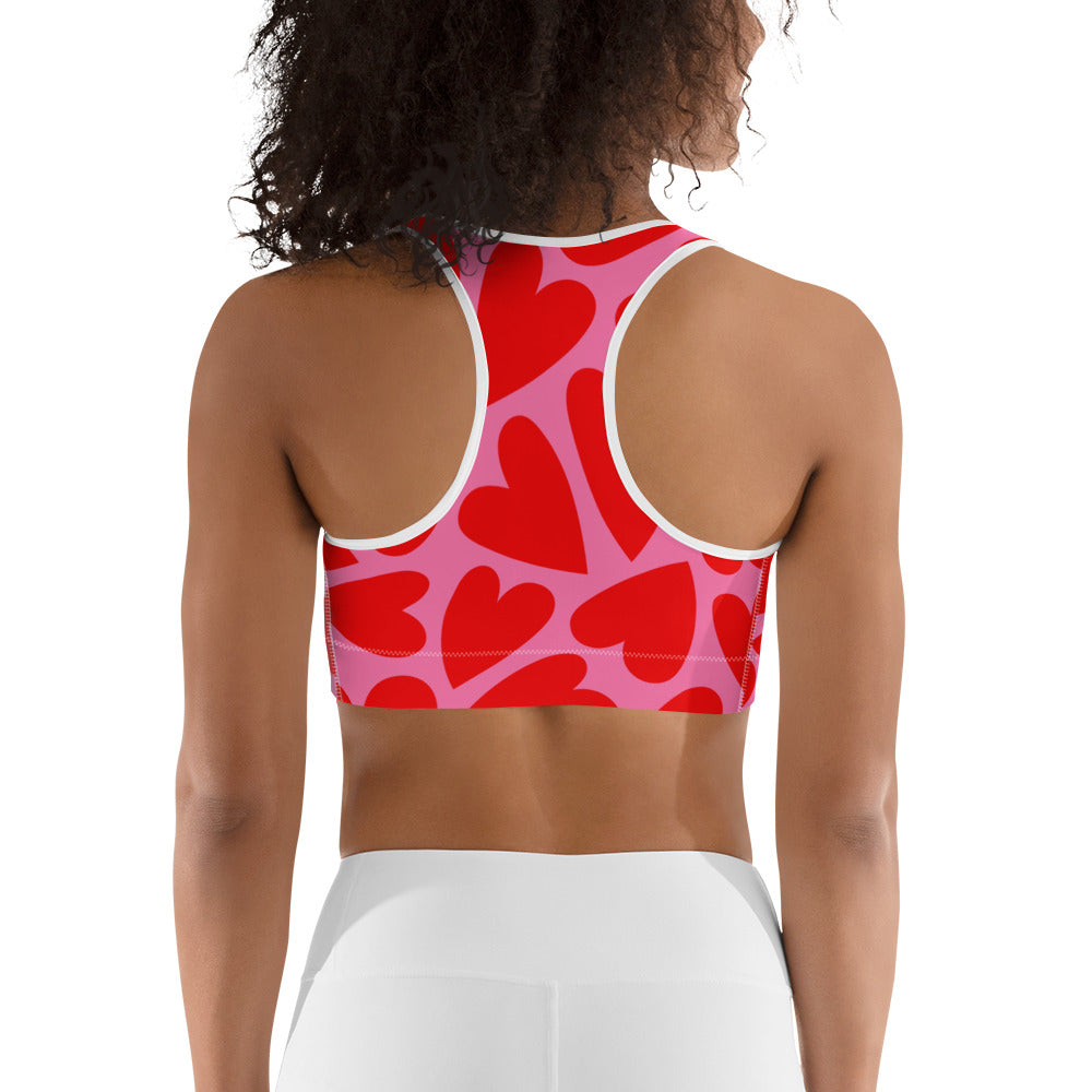 Heart Overload Sports Bra