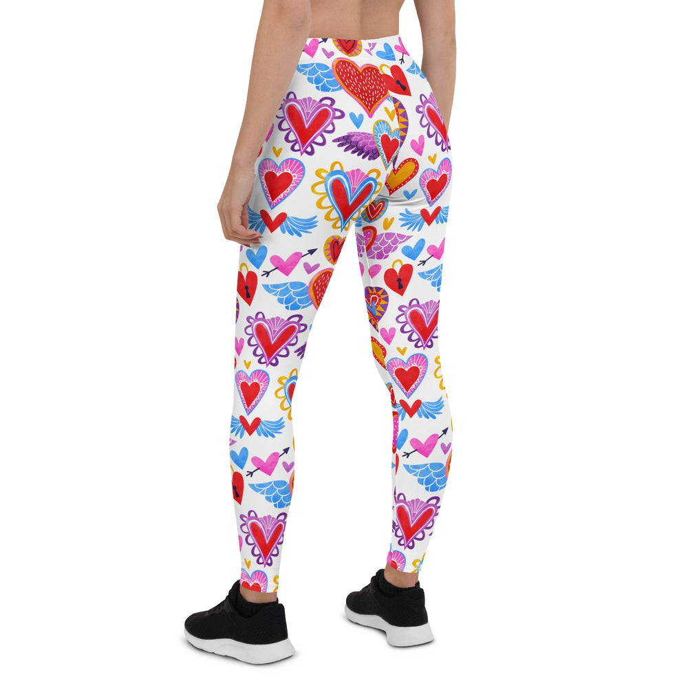 Flakes And Hearts Leggings main image 0
