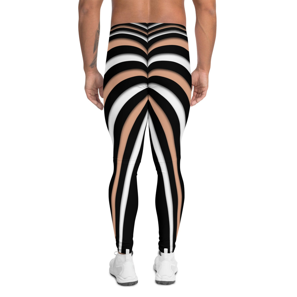Heart Shaped Illusion Men's Leggings