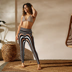 Heart Shaped Illusion Yoga Leggings