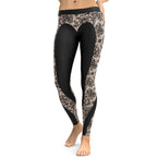 Heart Shaped Lace Leggings