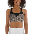 Heart Shaped Lace Sports Bra