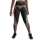 Heart Shaped Lace Yoga Capris