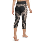 Heart Shaped Lace Yoga Capris