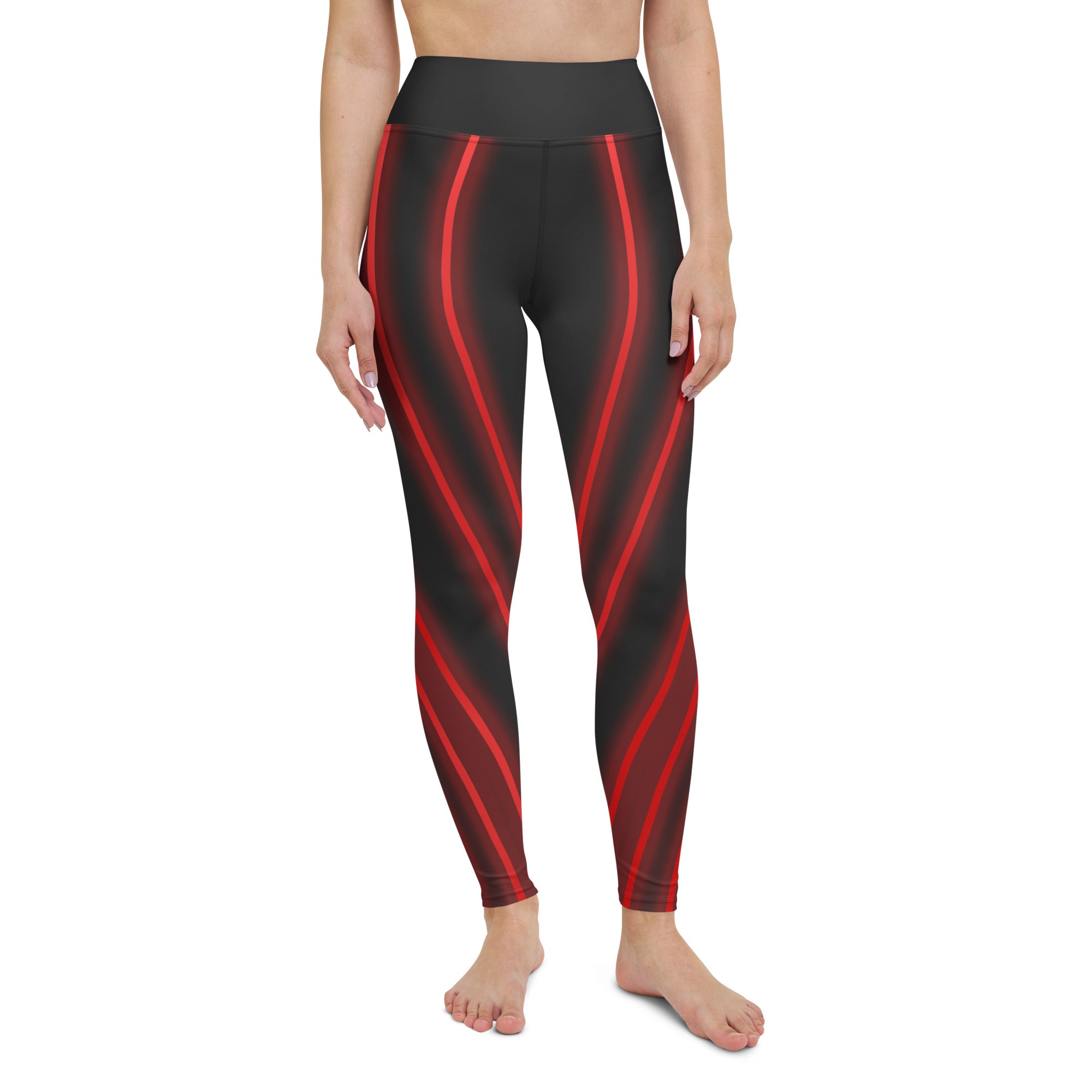 Heart Shaped Power Yoga Leggings