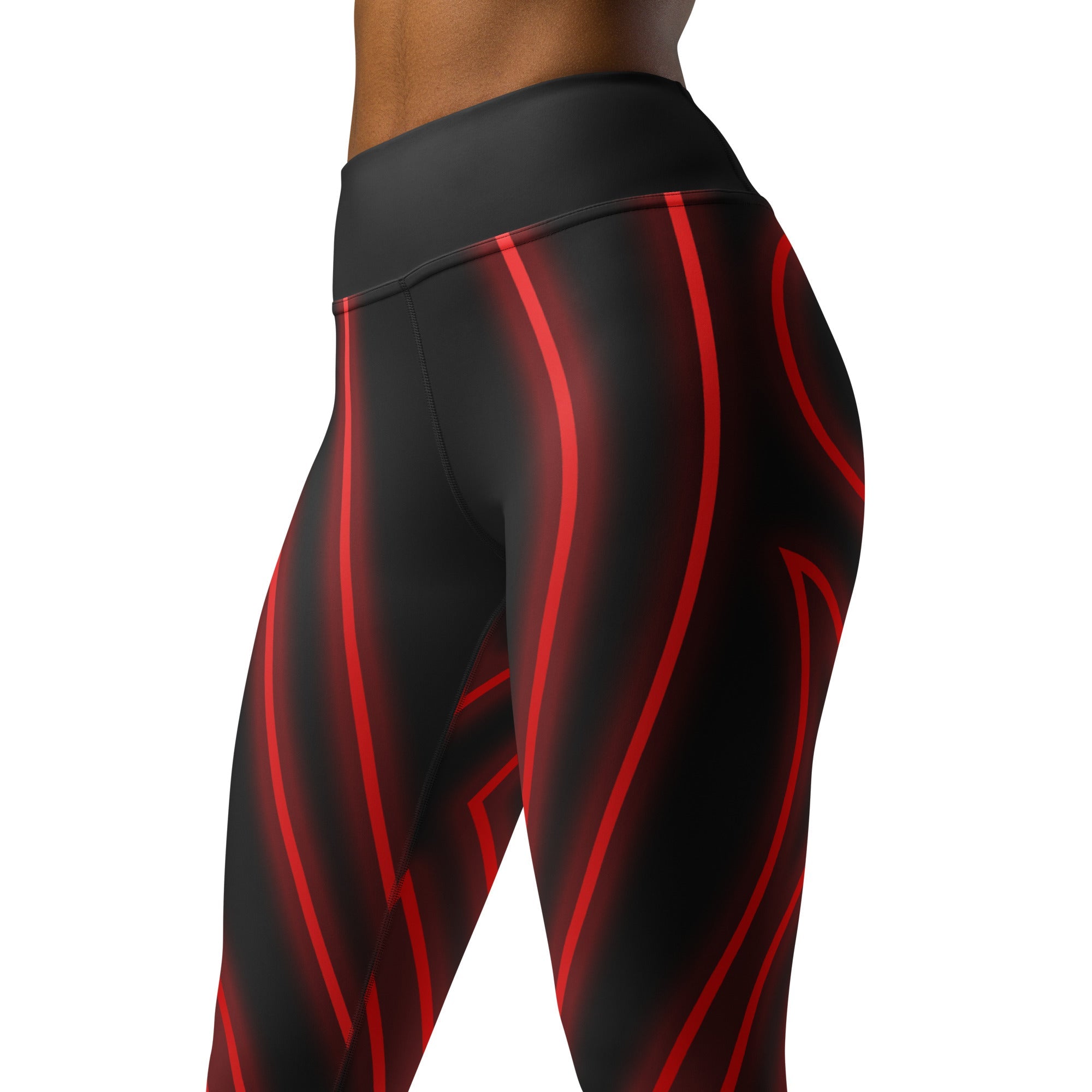 Heart Shaped Power Yoga Leggings