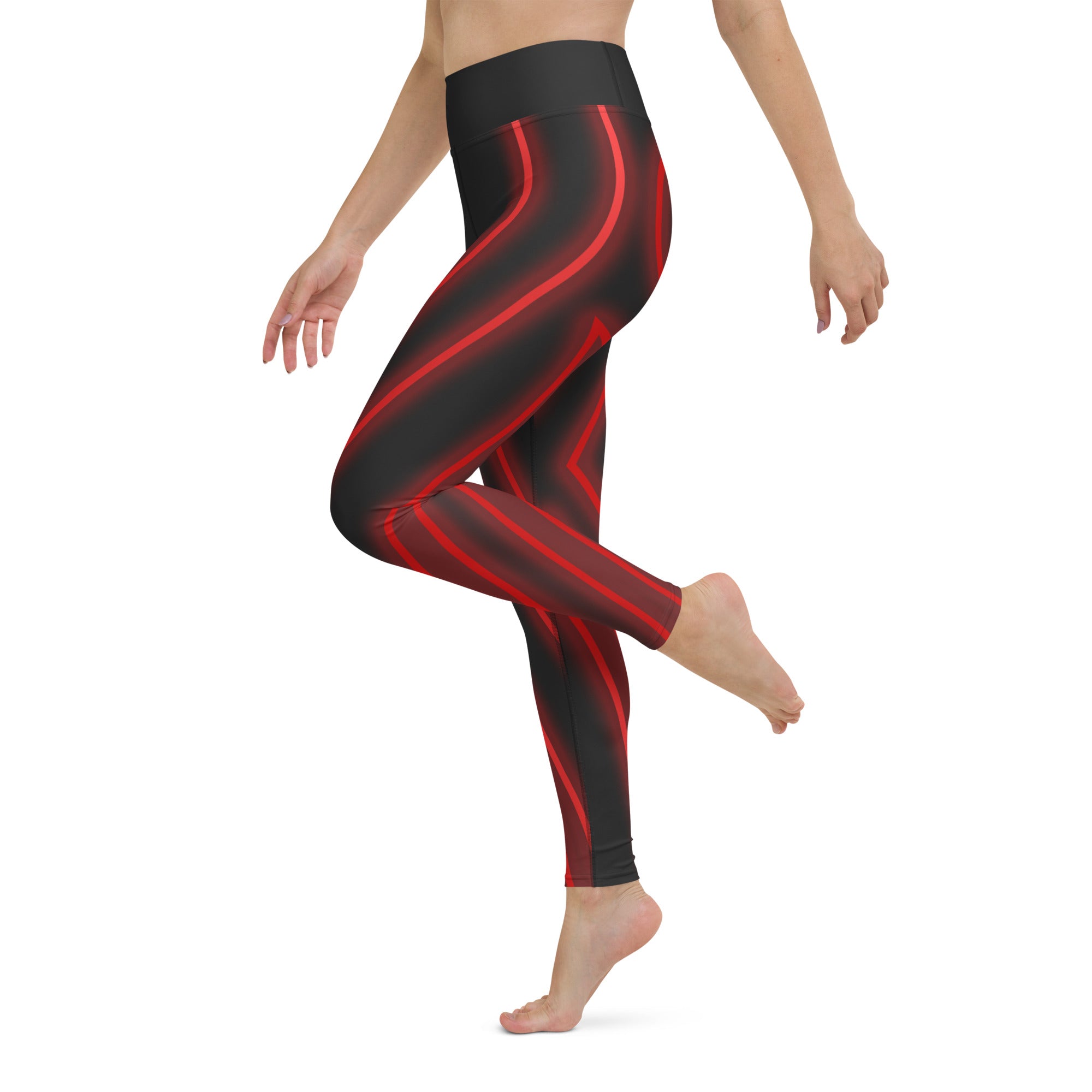 Heart Shaped Power Yoga Leggings