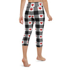 Heartfelt Plaid Yoga Capris