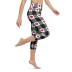 Heartfelt Plaid Yoga Capris