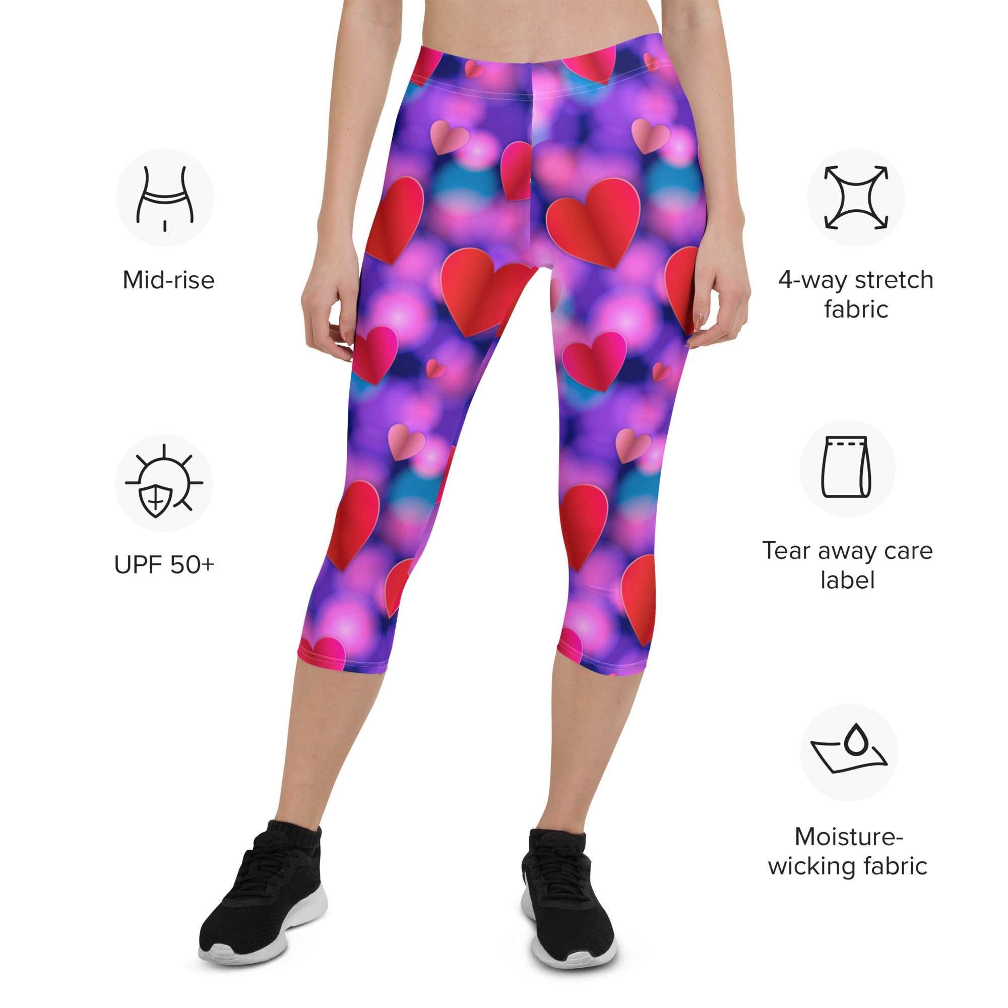 Hearts Aura Capris