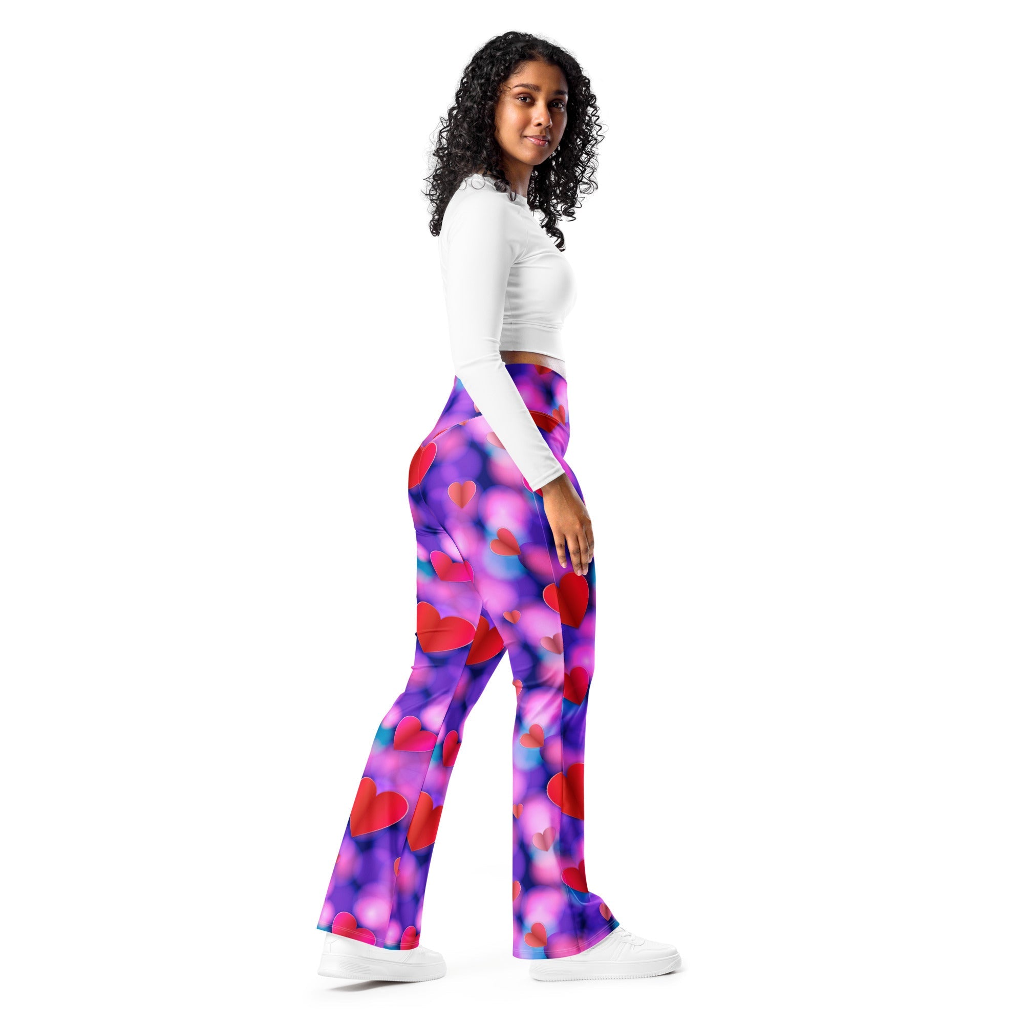 Hearts Aura Flare Leggings