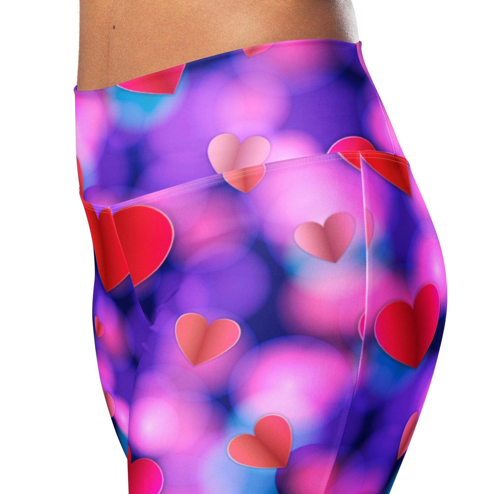 Hearts Aura Flare Leggings