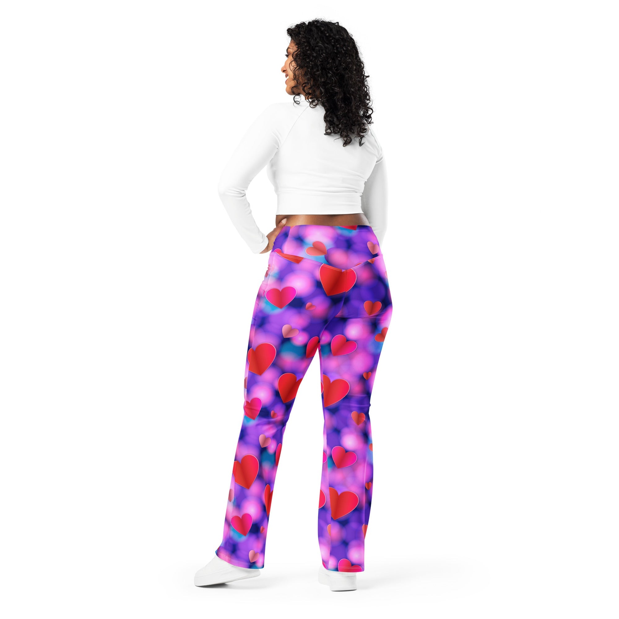 Hearts Aura Flare Leggings