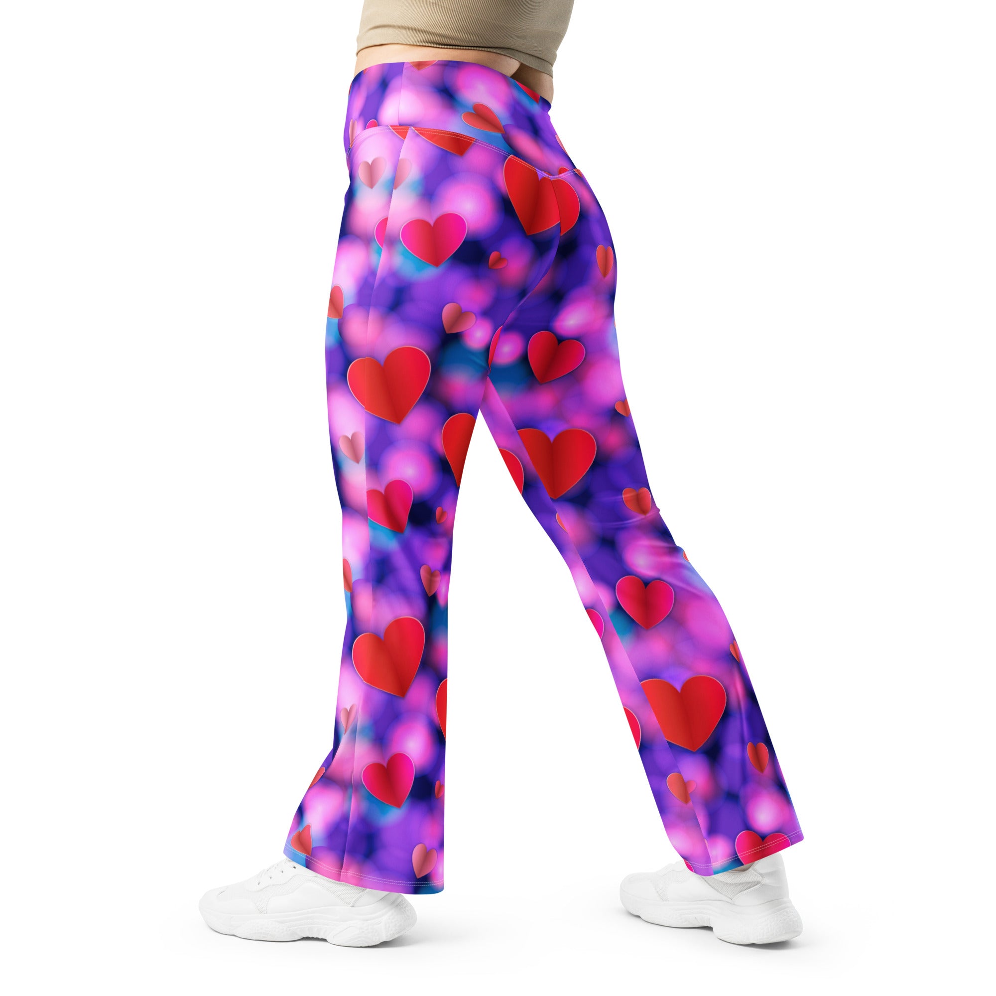 Hearts Aura Flare Leggings