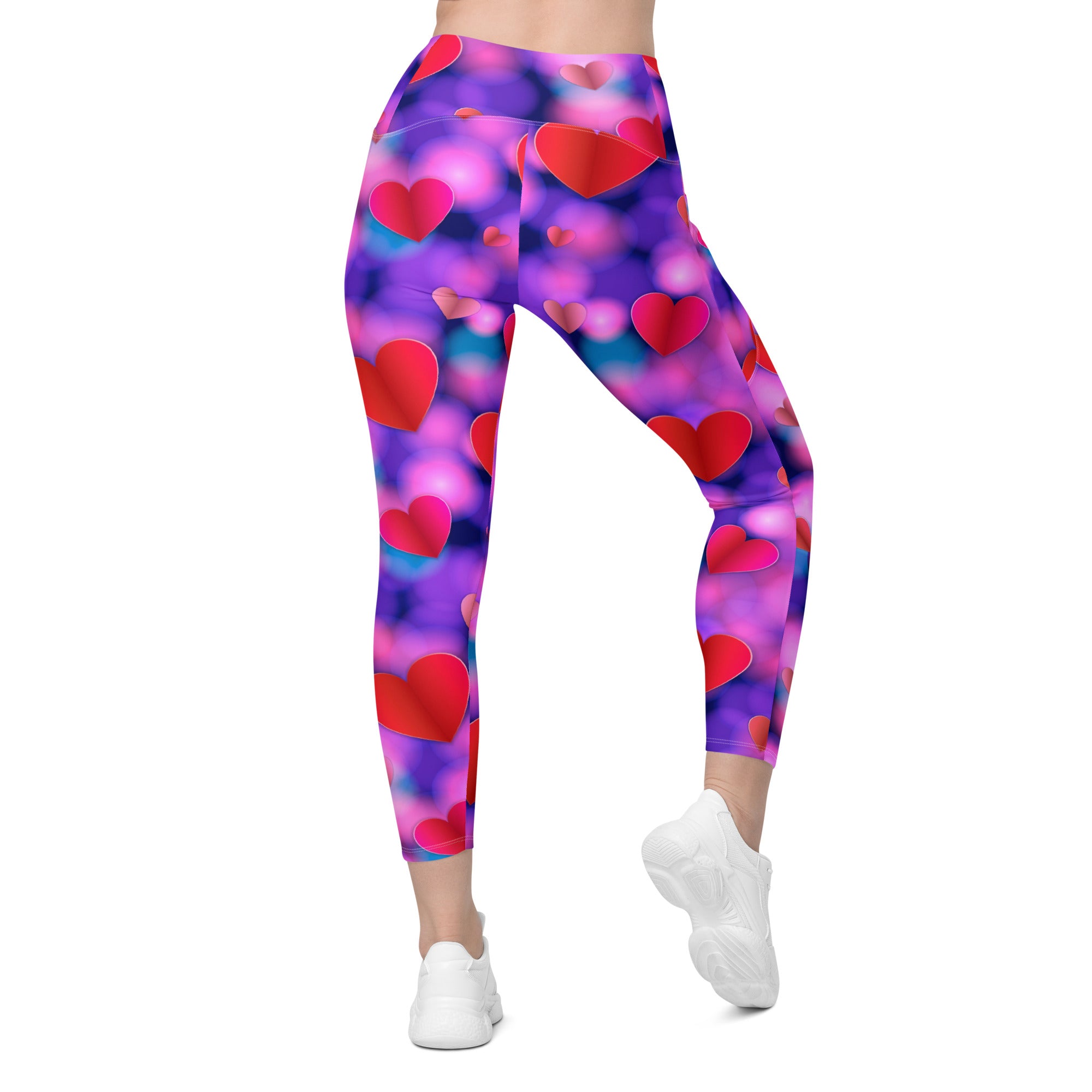 Hearts Aura Leggings with Pockets