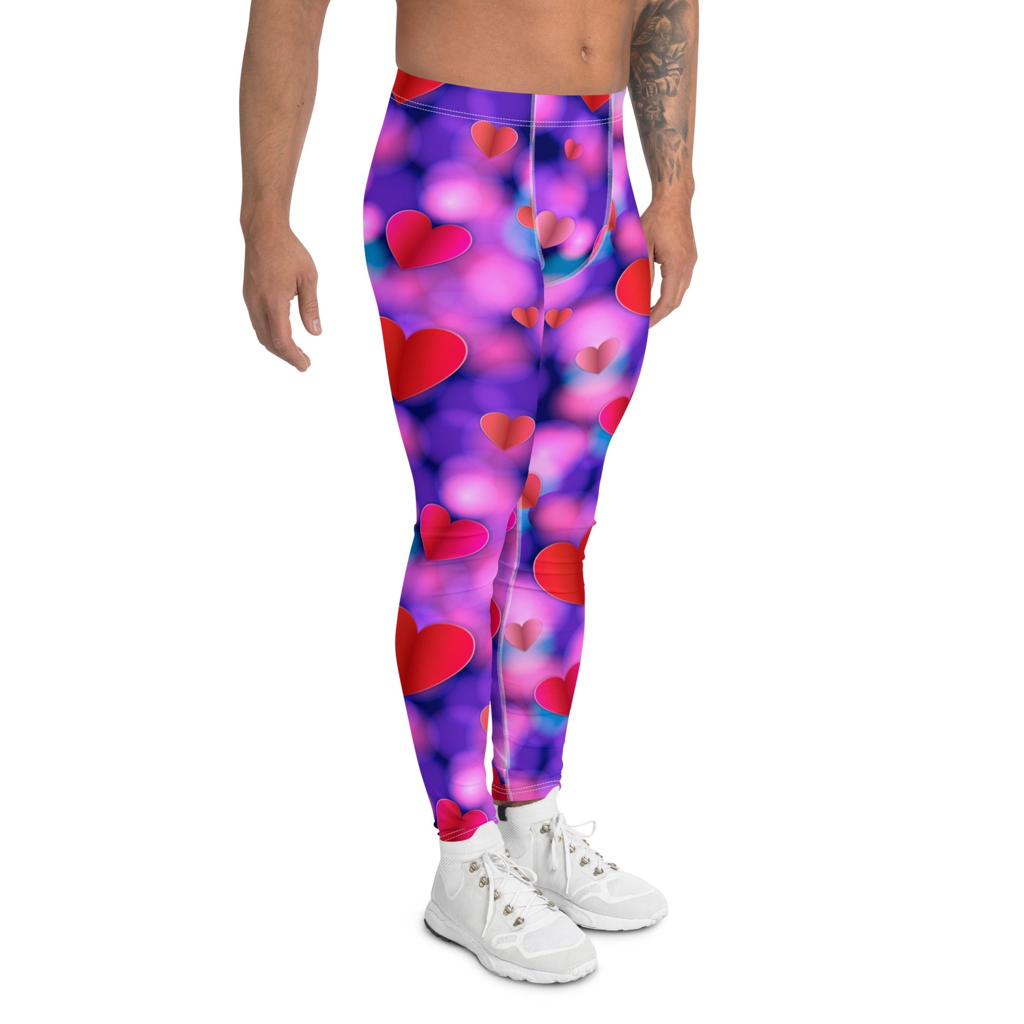 Hearts Aura Men's Leggings