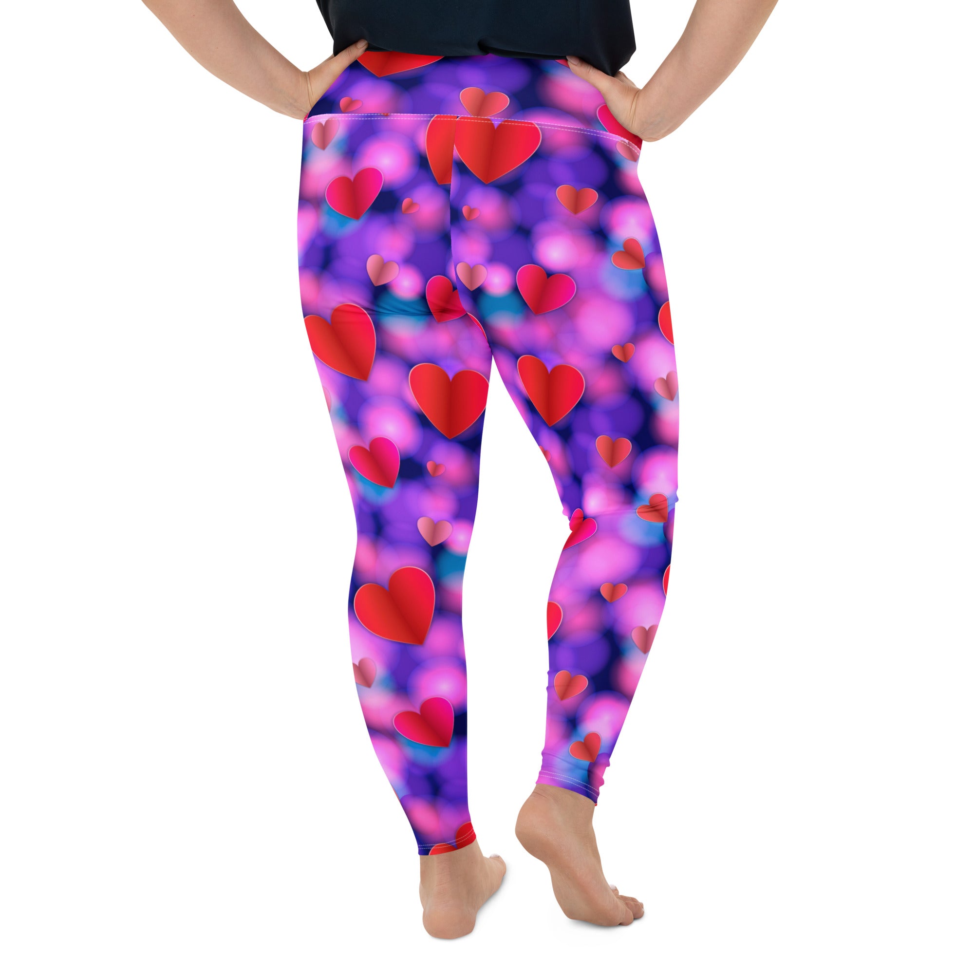 Hearts Aura Plus Size Leggings