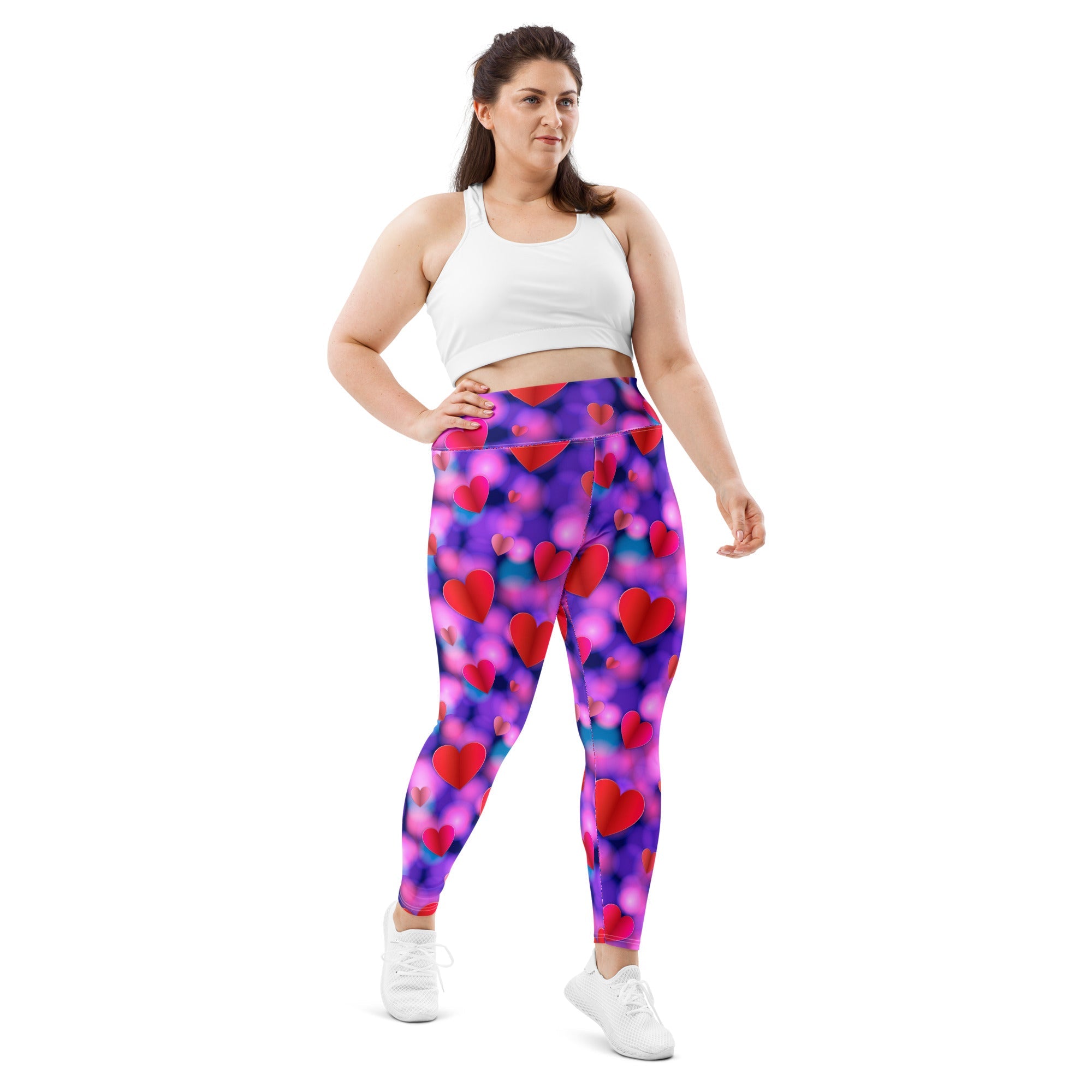 Hearts Aura Plus Size Leggings