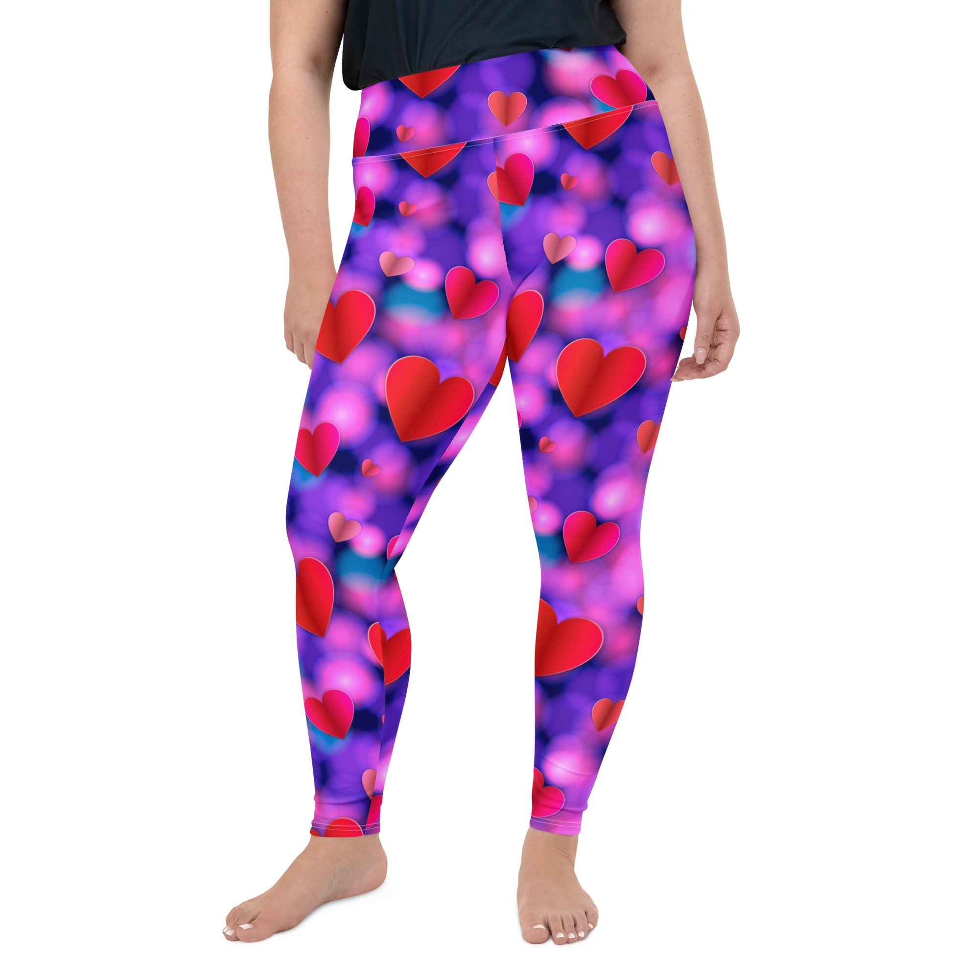 Hearts Aura Plus Size Leggings