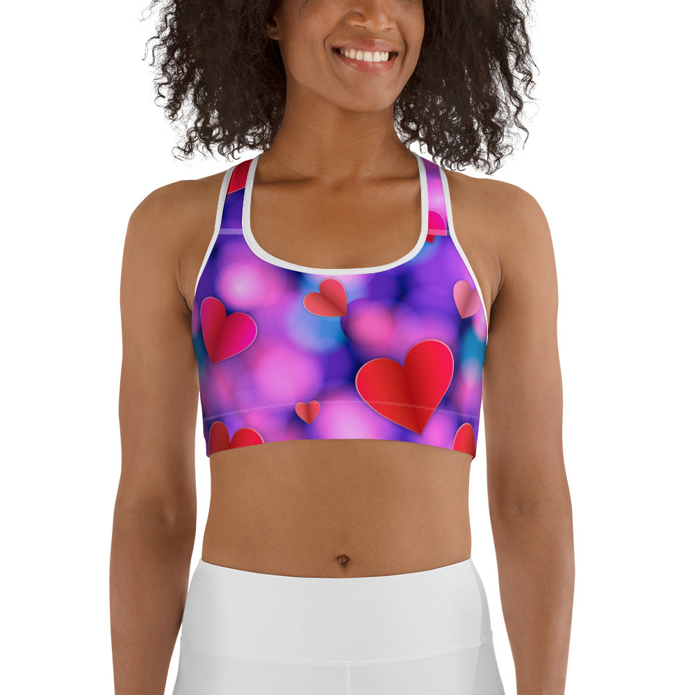 Hearts Aura Sports Bra