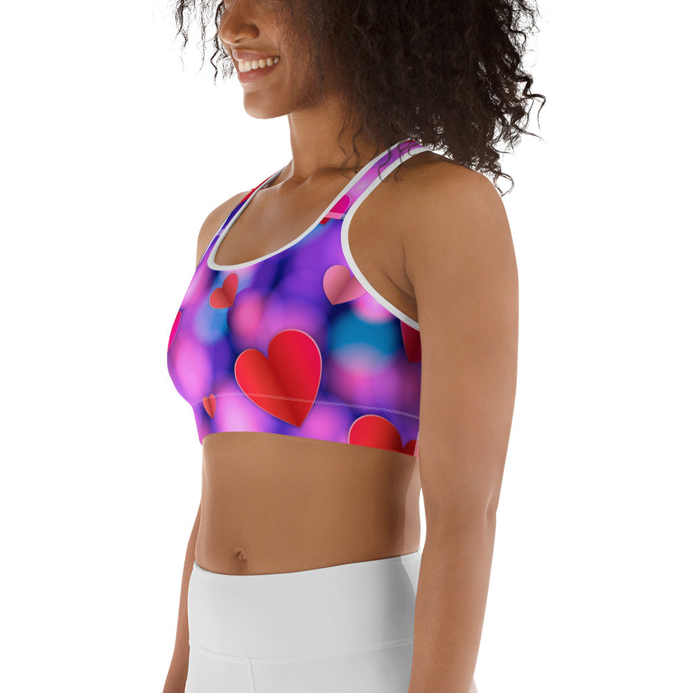 Hearts Aura Sports Bra