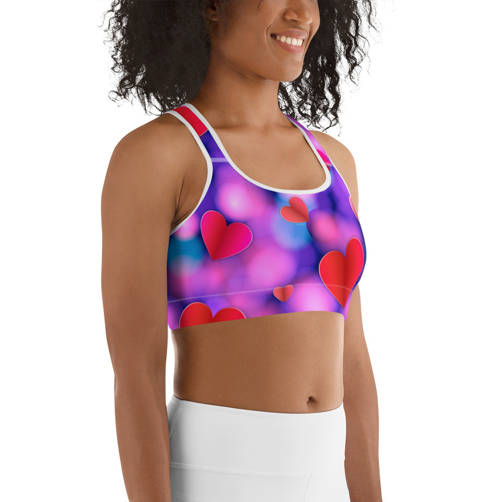 Hearts Aura Sports Bra