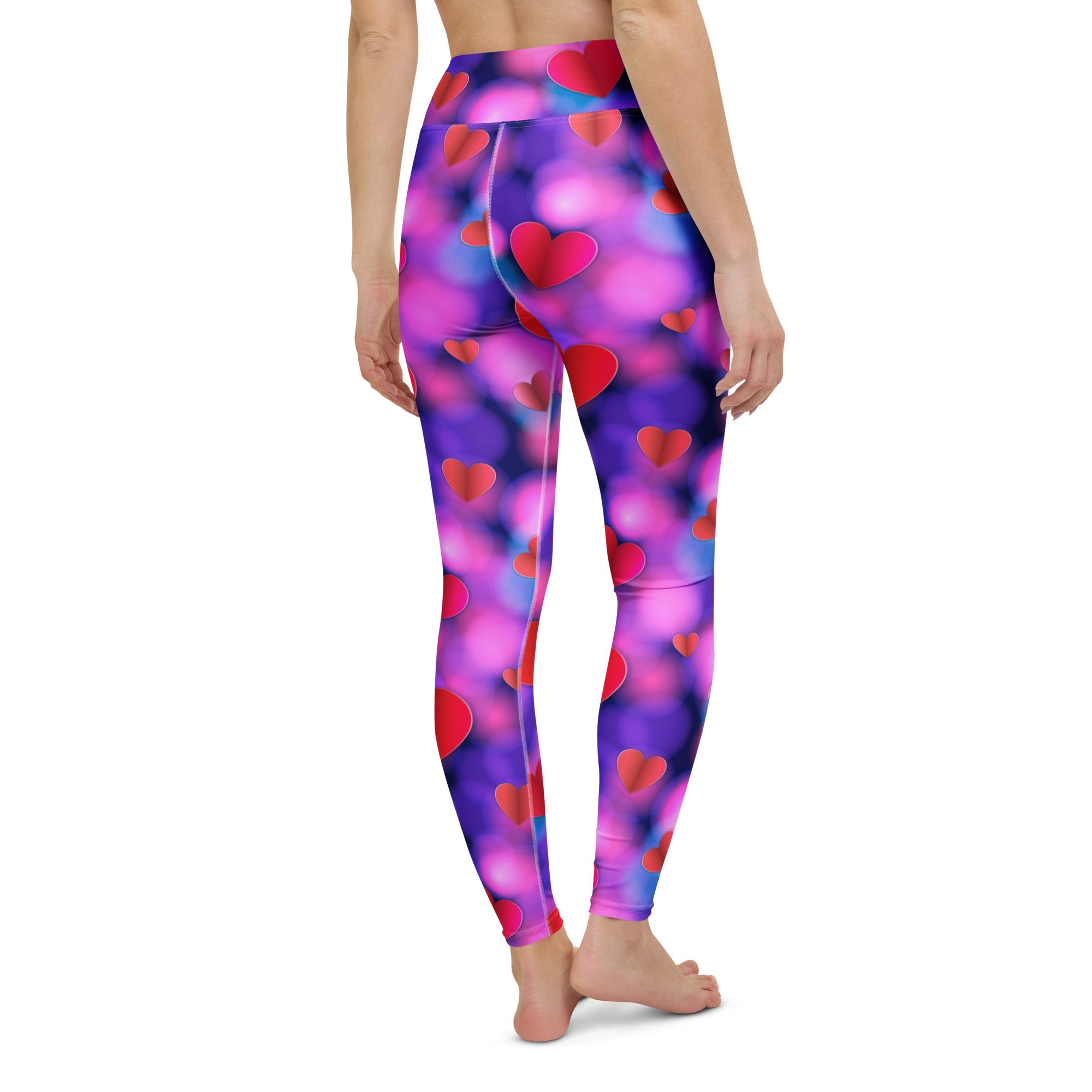 Hearts Aura Yoga Leggings