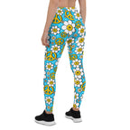 Hippie Flower Pattern Leggings