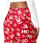 Ho-Ho Holiday Cheer Flare Leggings